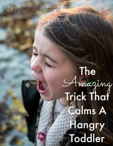 hangry toddler
