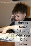 coloring with your kids