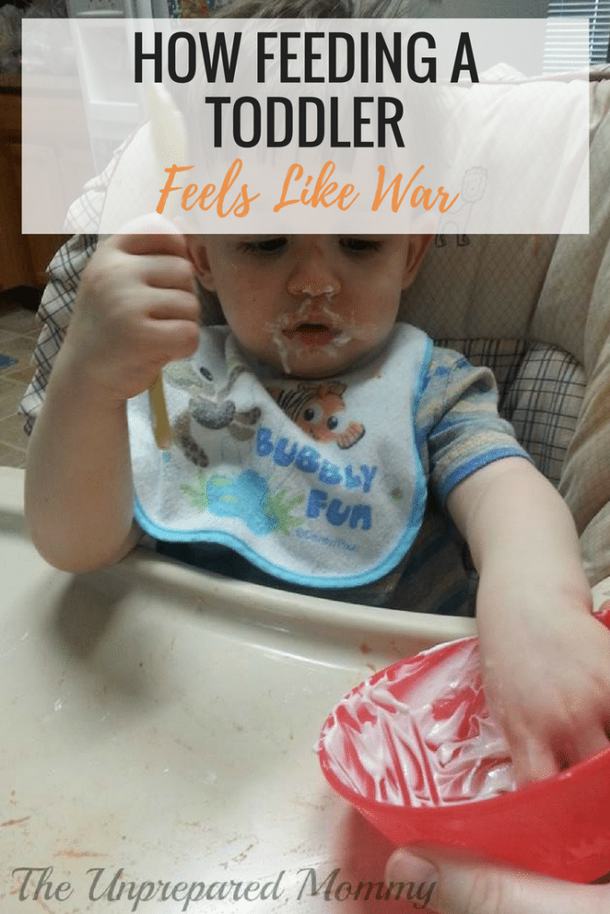 You try to persuade your child to eat, but feeding a toddler feels like a war with the different stages you go through!