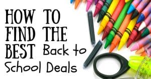 how to find the best back to school deals