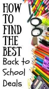 Shopping for back to school can be a pain in the butt. However, shopping at these places will help you get the best back to school deals to make it a little less painful.