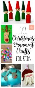 I absolutely love all of these Christmas ornament crafts for kids. There are so many options to create memories!