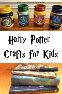 These amazing Harry Potter crafts are great for kids of any age! #harrypotter #kidscrafts
