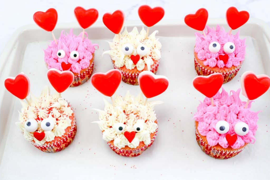 valentines cupcakes