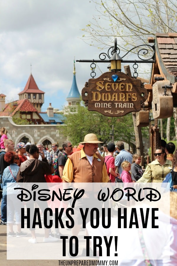 The next time you go to Disney World, you must try these Disney World hacks! #disney 