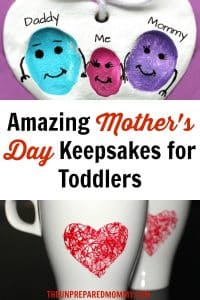 Create wonderful memories with these Mother's day crafts for toddlers. #mothersday #kids #crafts #parenting