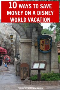 Disney World can be expensive if you don't plan for it. Use these 10 ways to save on a Disney World vacation and have a magical time. #disney #vacation #summer #kids