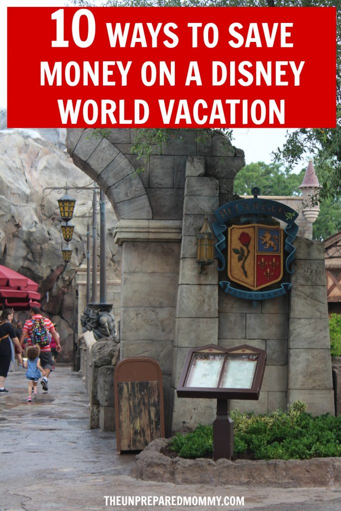 Disney World can be expensive if you don't plan for it. Use these 10 ways to save on a Disney World vacation and have a magical time. #disney #vacation #summer #kids