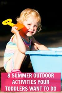 These summer activities for toddlers are sure to keep them entertain this summer. #summer #crafts #kidsactivities #kidscrafts #kids