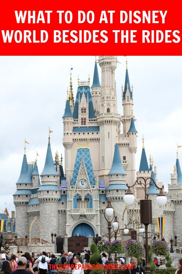 If your kids don't like going on rides at Disney World, do these activities instead and still have a magical time. #disney #kids
